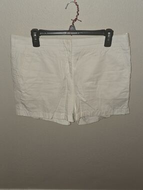J. Crew White Women's Bermuda Shorts